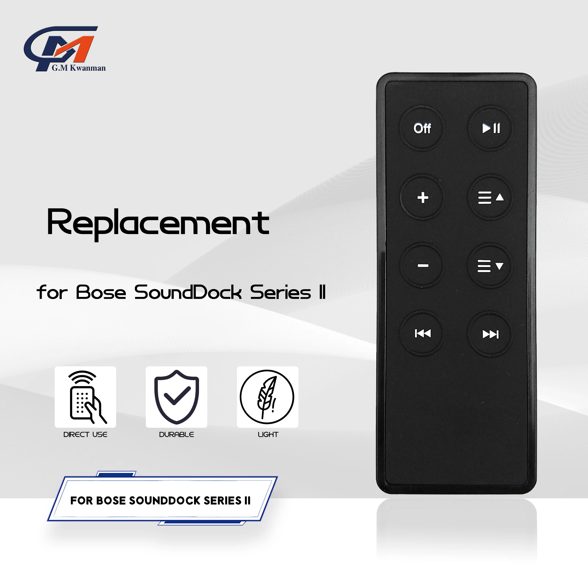 

New Replacement Remote Control for BOSE SOUNDDOCK SERIES II Digital Music System Compatible with Bose SoundDock Series 2 Remote