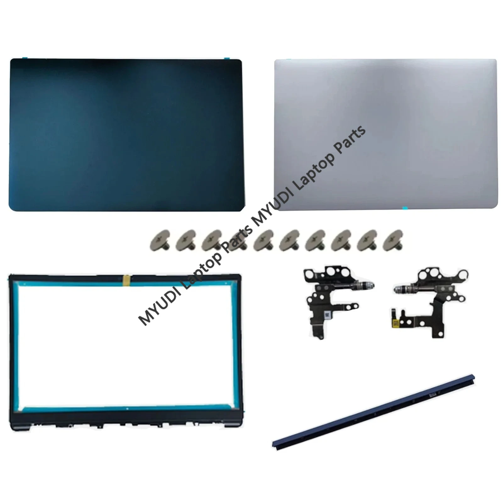 

Новый серебристый/синий корпус для Lenovo IdeaPad 1 15ADA7, крышка для IdeaPad 1 15AMN7, задняя крышка, рамка экрана, верхний корпус, рамка ЖК-дисплея, крышка с петлями