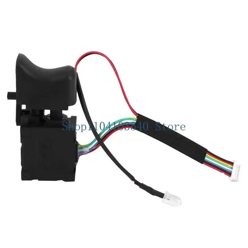 02DC Electric Drill Switch Adjustable Speed ​​Controller Brushless CW/CCW Cordless Trigger Switch Motherboard Accessories