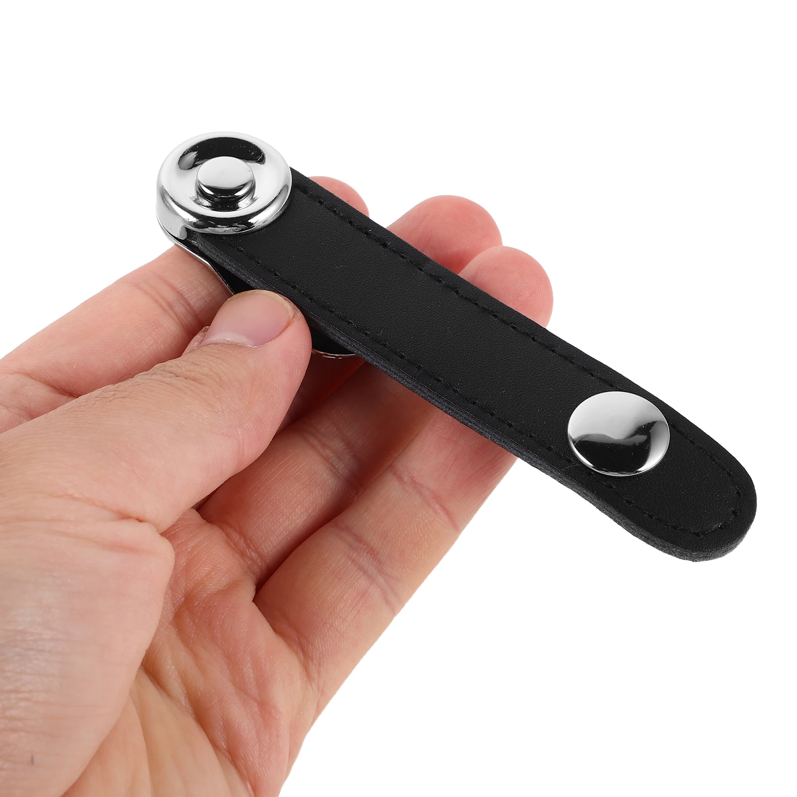 

2 Pcs Accordion Bellows Buckle Strap Replacement Belt Fittings Parts Bass Accessory