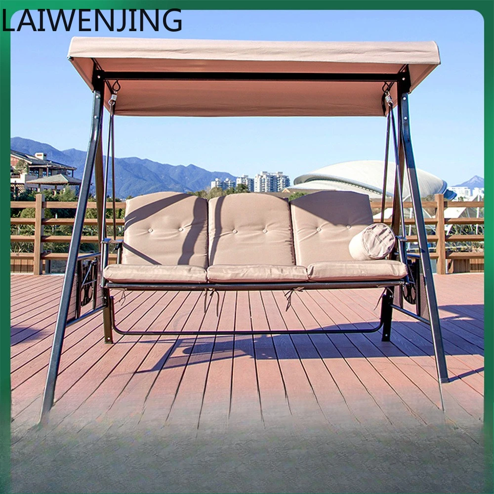 

SGF outdoor swing rocking chair balcony reclining home leisure cradle chair