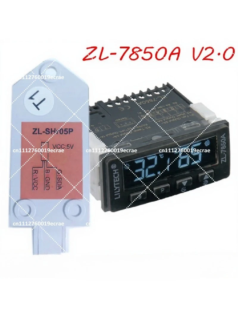 Intelligent Digital Temperature Humidity Controller, High Precision, High Humidity Sensor, Thermostat with Display