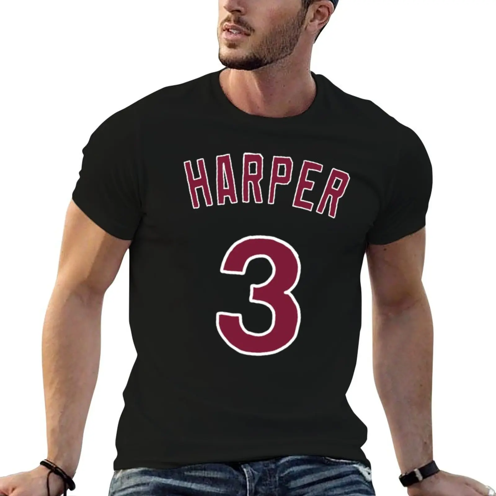 

Bryce Harper T-Shirt anime tshirt funny t shirts cotton T-Shirt