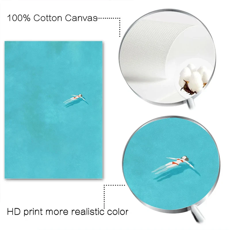 الإبداعية فتاة وحده الملصقات الحد الأدنى الملونة قماش لوحات طباعة صورة الداخلية جدار الفن لغرفة المعيشة ديكور المنزل