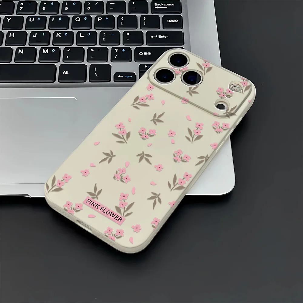 

Flower Phone Case for iPhone17Pro Max/17Pro/17/16/15/14/13/12/11/Pro/Plus Fashion Friend Gift Aesthetic Phone Case