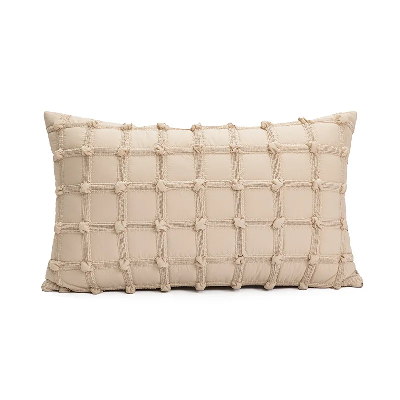 30x50/45x45CM Nordic Modern Throw Pillow Cover Light Luxury Stamping Waist Cushion Cover Decor Home Decorative Pillowcase