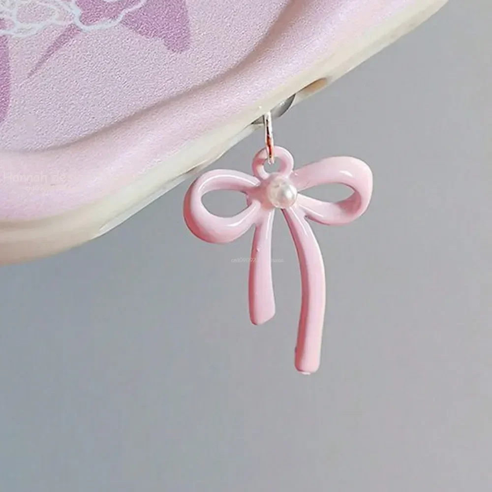 الهاتف الغبار التوصيل لطيف القوس الماس غطاء غبار ملحقات الهاتف قلادة الديكور لواجهة شحن آيفون نوع-C