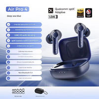 EarFun Air Pro 4 Bluetooth Earphone HI-FI Active Noise Reduction IPX5 Waterproof Dynamic Diaphragm E-sports Gamer Earbuds