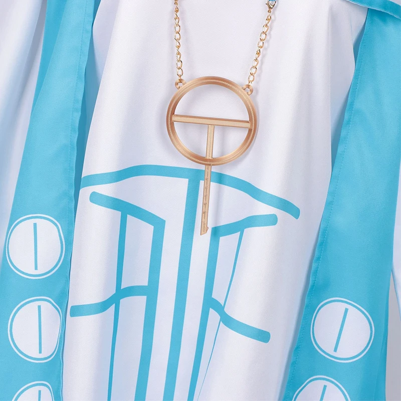 Mesmerizer Miku Nun Cosplay Costume Wig Anime Don’t Believe in T feat Pinocchio Pink Blue Outfit Women Halloween Party Dress Se view 6