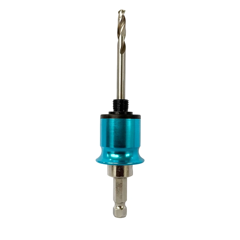 

Quick Release Woodworking Tool Adapter 38 Hex to 14 Drill Bit with Interchangeable Designs for Enhanced Control