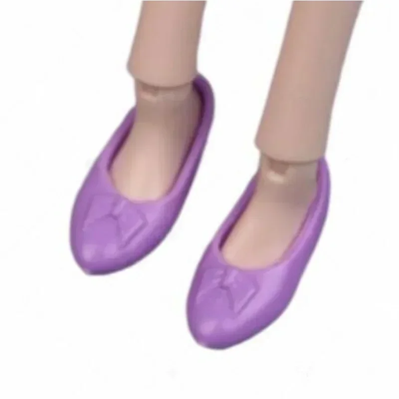 New styles doll shoes purple flat foot shoes for Xinyi 1:6 dolls BBIA42