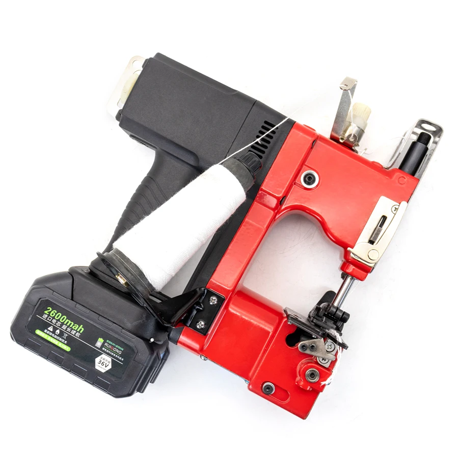 

automatic industrial sack sewing machine high speed bag closing machine