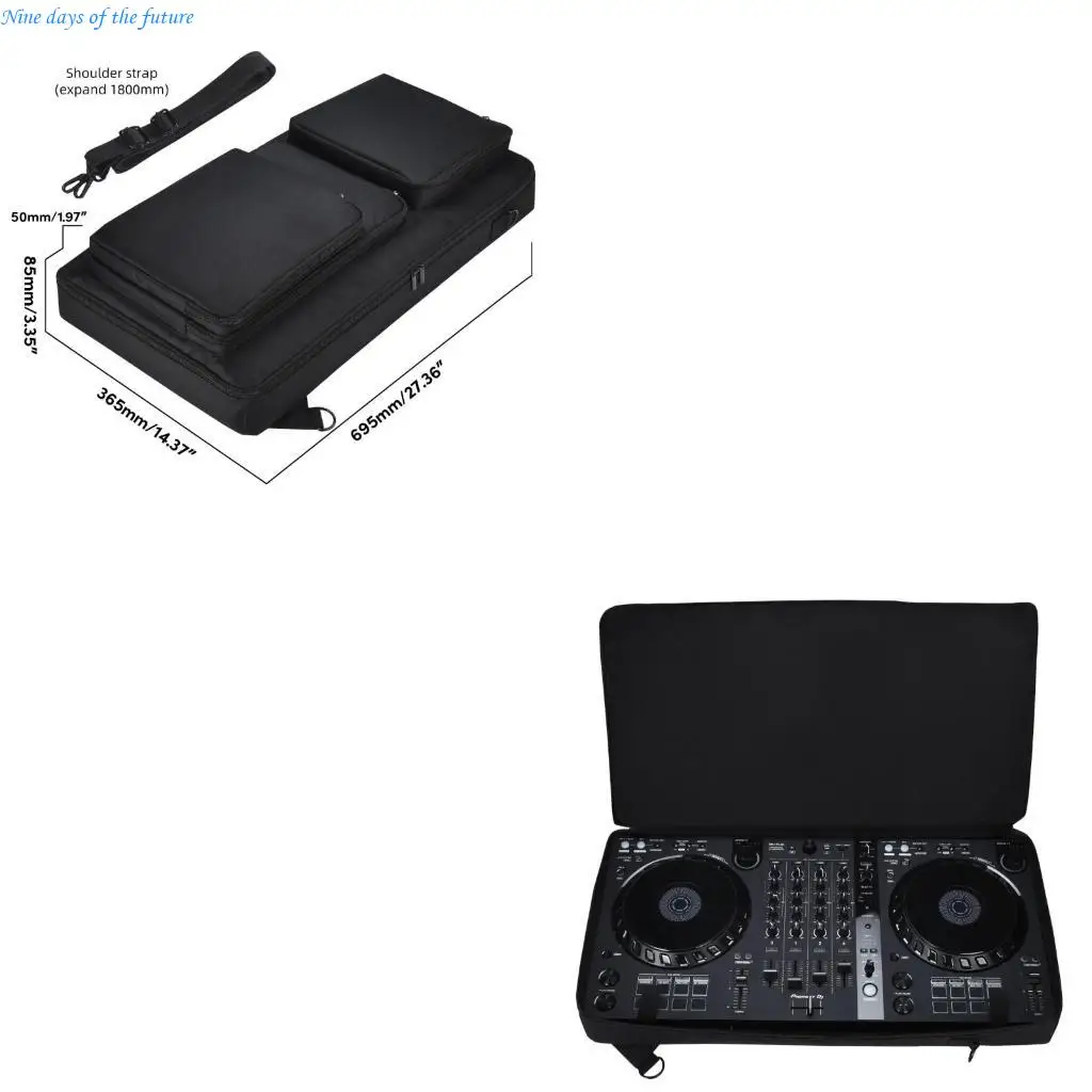 

Sleek Travel Bag Stylish Carrying Bag Innovative Case Trend Gear Bag Shoulder Bag Durable Perfect for Music Enthusiasts E65A