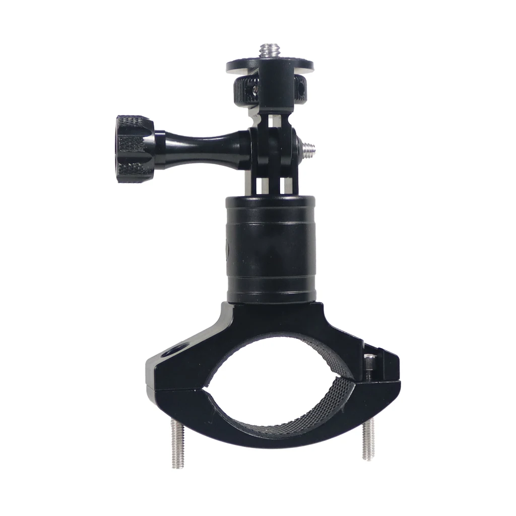 D45mm Duży klips do mocowania kierownicy Rower Motocyklowy zacisk rurowy Pokrętło anty-luźne do GoPro 13 do kamer sportowych Insta360 X4 Uchwyt — zdjęcie produktu 2