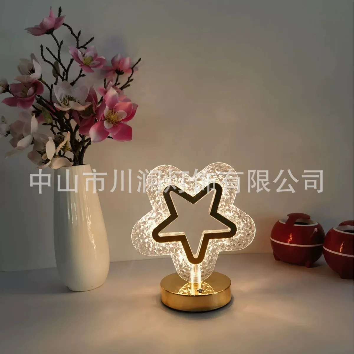 USB Charging Three-Color Touch Ornament Bedroom Desktop Atmosphere Light