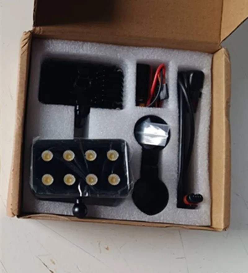 EFT 80W high brightness drone floodlight spotlight 30mm/2pcs for EFT Z30 Z50 agriculture drone sprayer nighttime flight helper