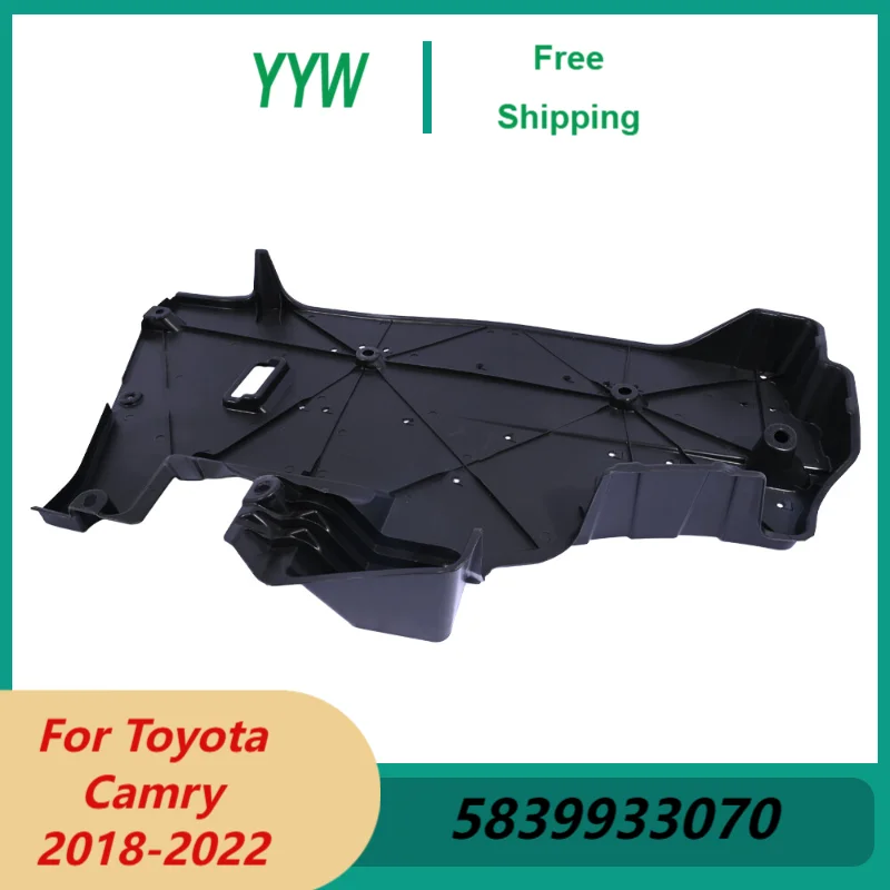 لتويوتا كامري 2018-2022 5839933070 الحديد الخلفي الأيسر الجانب تحت الجسم سبلاش الحرس درع غطاء سبلاش درع واقي من الطين لوحة