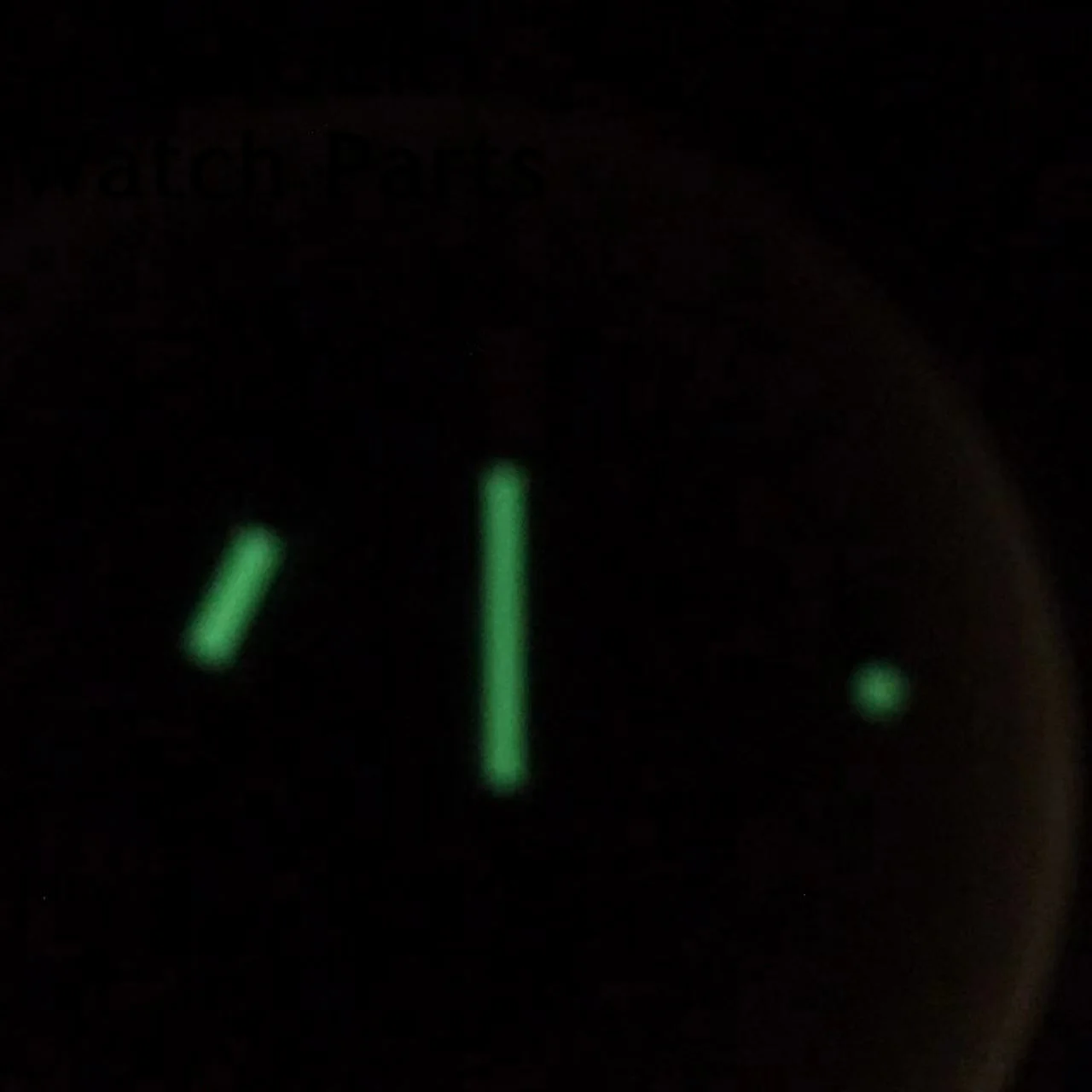 BLIGER silver rose gold watch hands green luminous hands fit NH35 NH36 movement