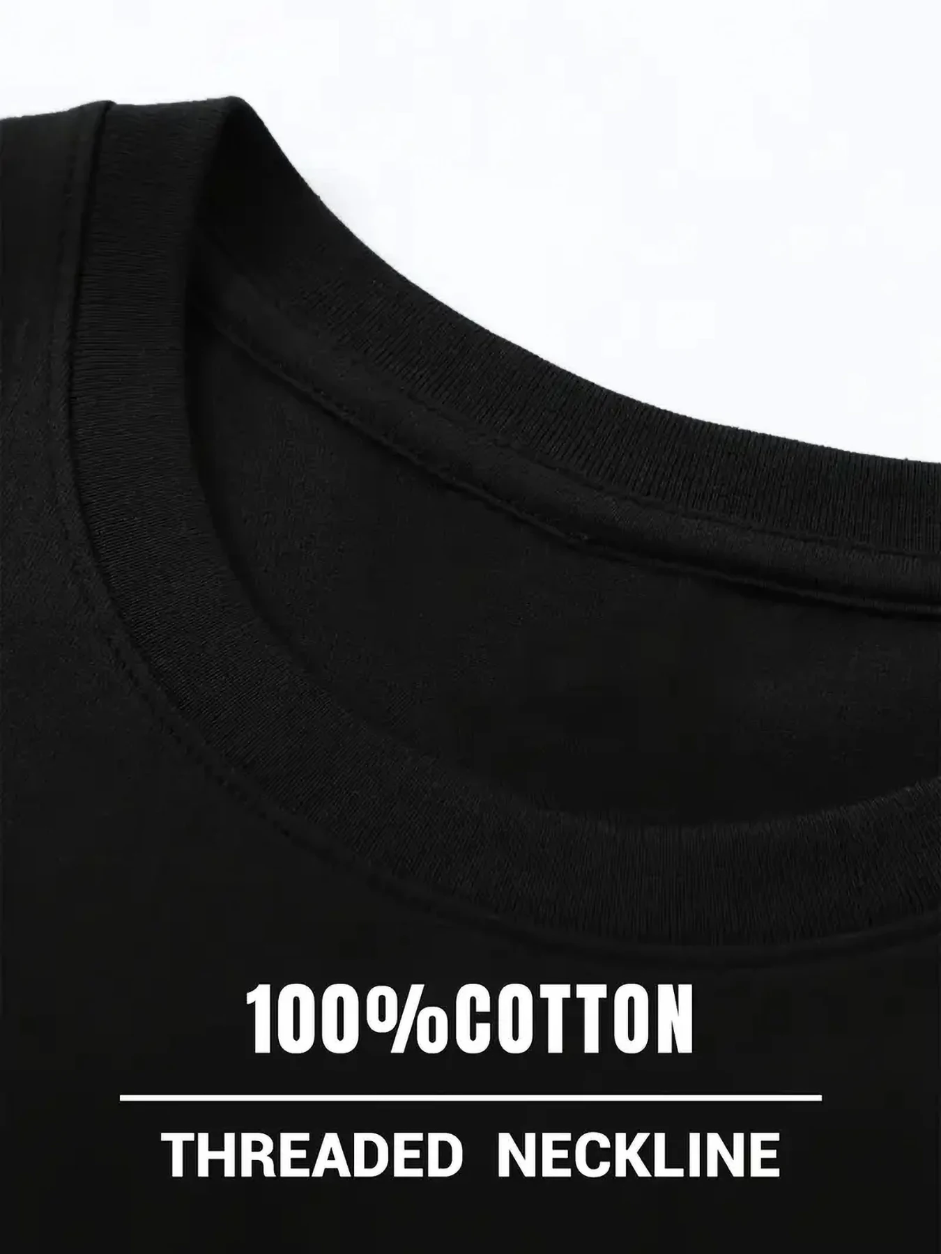 Katoenen T-shirt met grafische piraten-cavia, casual ronde hals, gebreide stof voor het hele seizoen, normale pasvorm, 100% katoen, niet-stretch