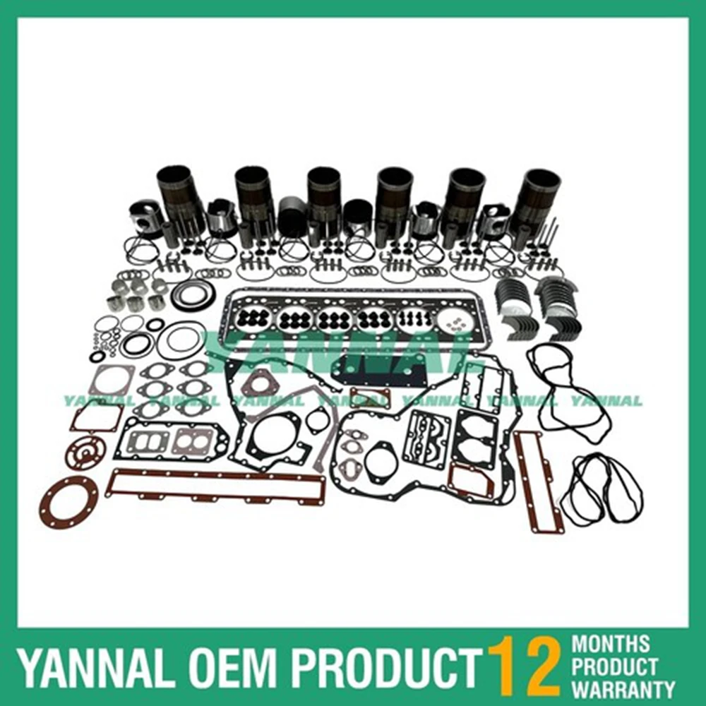 

Новый комплект для капитального ремонта QSL9 с набором прокладок, подшипниками и клапанной тарелкой для Cummins