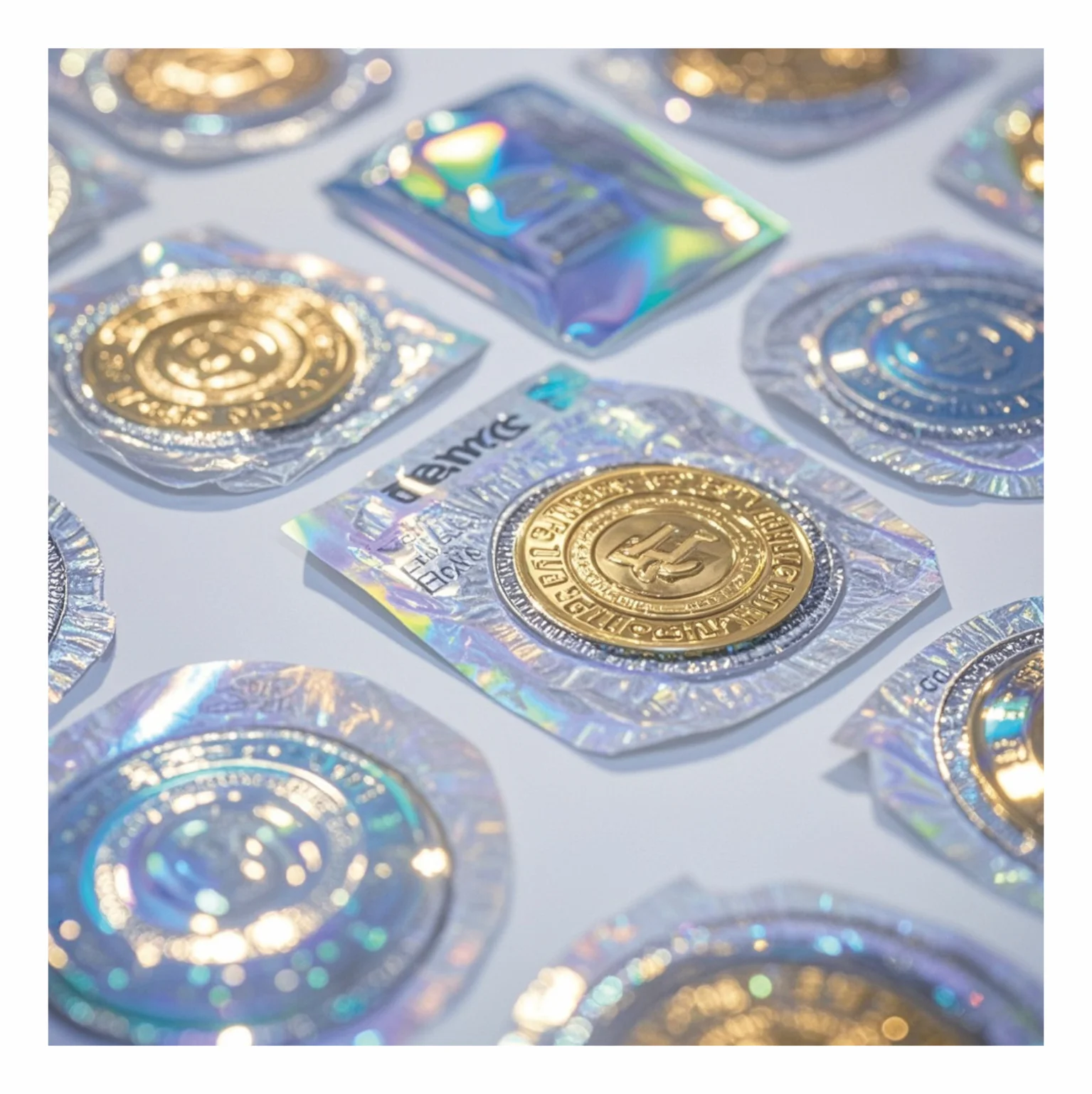 Brand New Hologram Security Sticker Printing In High Quality Laser Security Sticker With High Quality