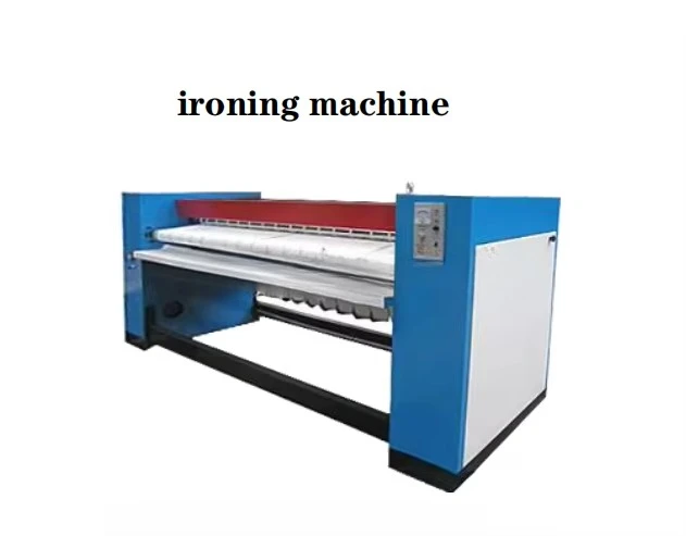 JERRY Commercial Steam Flatwork Ironer Machine 380V 18KW 100 Capacity Linen Bed Sheet Laundry Press Ironing Machine Hotels 1