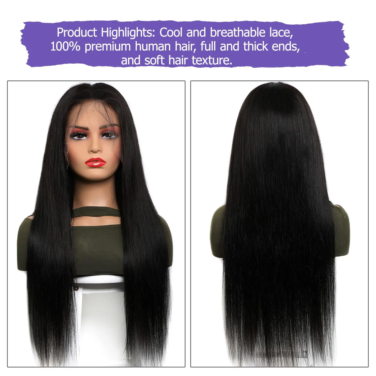 Lemoda مستقيم SKINLIKE ريال HD 13x4 كامل الدانتيل الباروكات الأمامية 210% الكثافة 15A شعر بشري لعذراء شعر مستعار غير مرئية المتوترة ينتهي الدانتيل