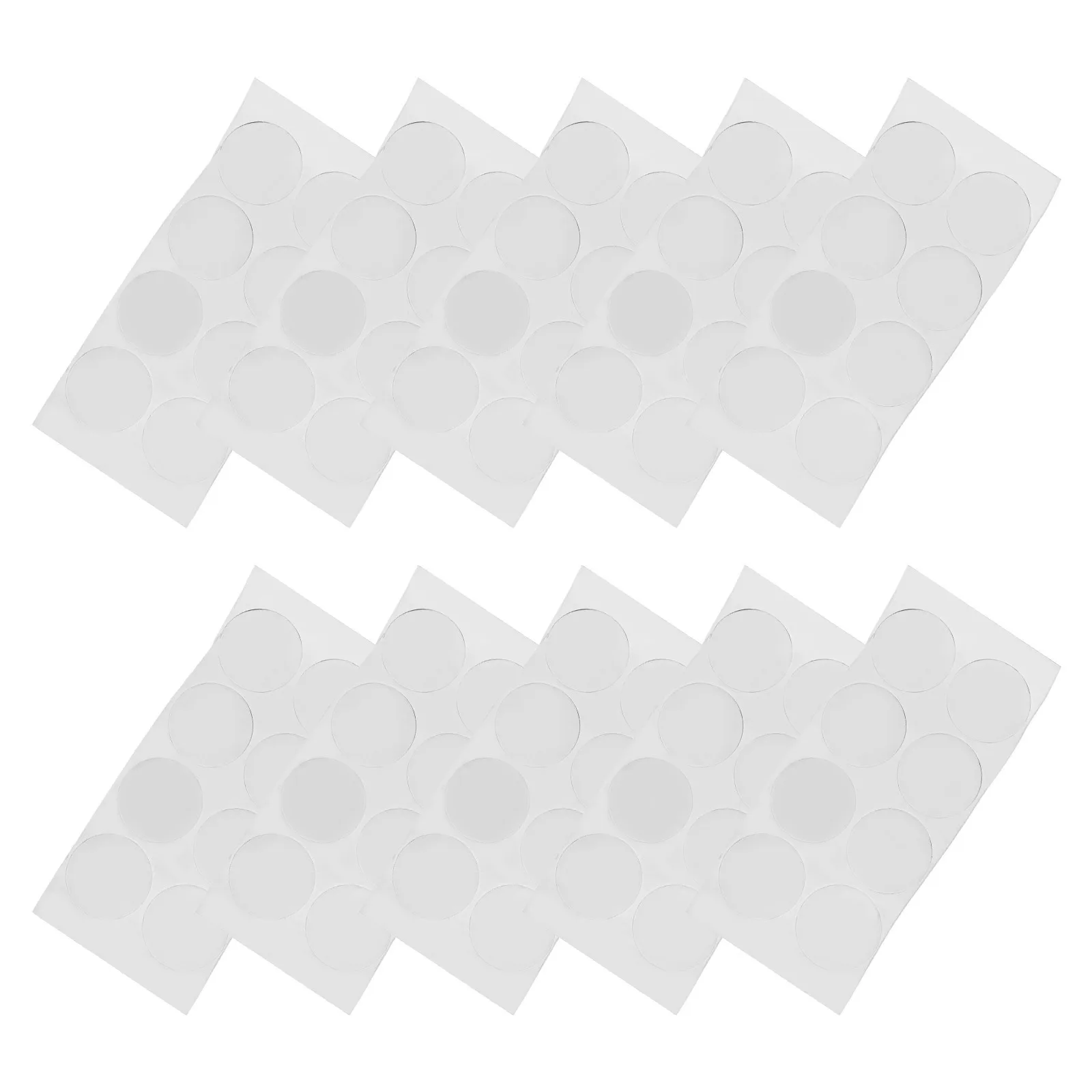 

80pcs Anti Slip Pads For Furniture Transparent Bumper Dots Table Vase Cabinet Glass Top Protection Furniture Grips Stoppers