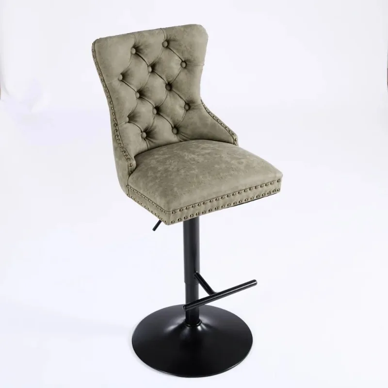 Swivel Chair Bar Stools Kitchen Counter Stools Barstools High Stool Island Dining Table Chair Barstool Chairs Bars Backrest Home