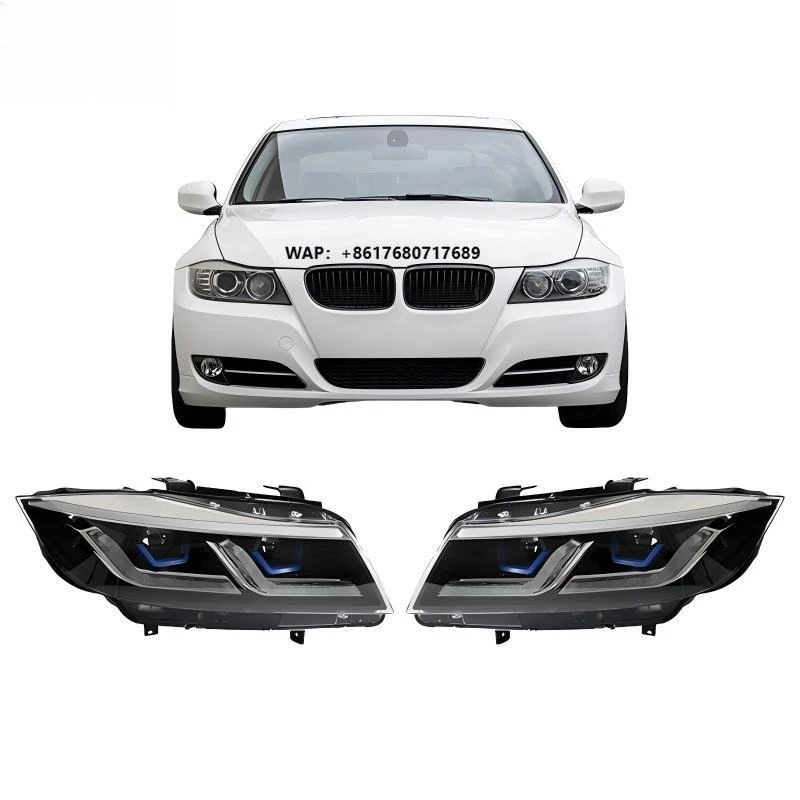 RSJ for 3 Series E90 2005-2011 Custom LED Headlights Modified for 5th Generation