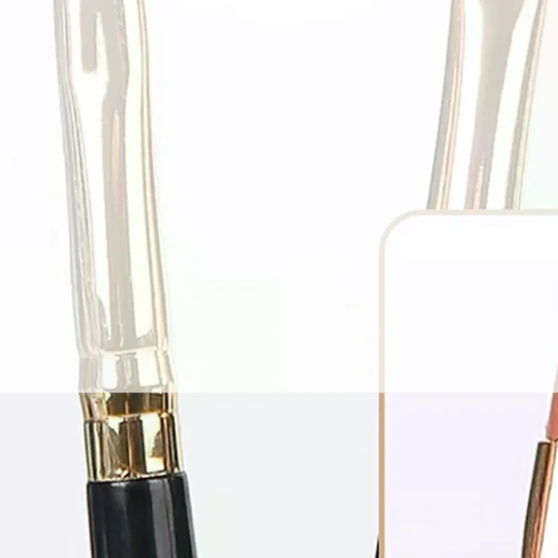 /YOV/Retractable Lip Makeup Brush Lipstick Lip Gloss Brush Eyeshadow Foundation Brush Applicator Travel Cosmetic Beauty Tool