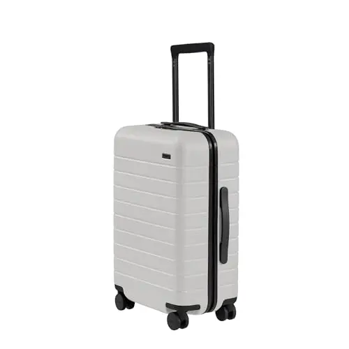 

Away Carry-On Luggage, Lightweight Hardside Suitcase with Spinner Wheels, 22 Inch Airline Approved, TSA Lock, Cloud Gray