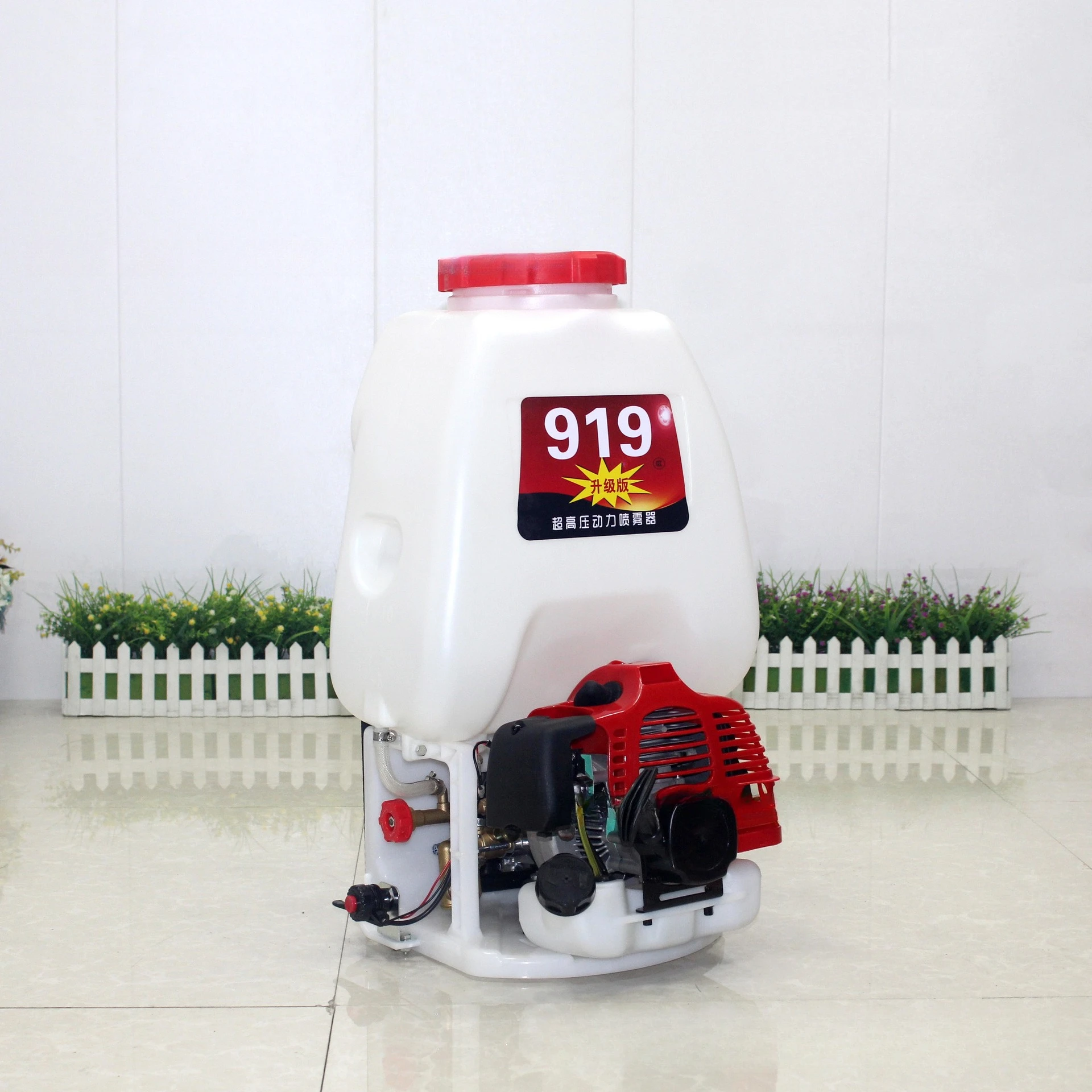 2025 بخاخ حقيبة ظهر عالي الطاقة عالي الضغط ثنائي الأشواط 919 لرش الهاتف المحمول #5