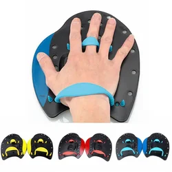 Professional Swimming Paddles Swim Practice Correction Paddling Tools Durable Adjustable Silicone Hand Webbed Gloves Adult Child