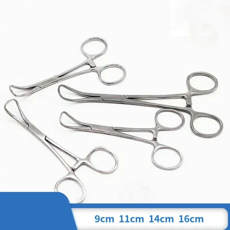 

Dental Surgical Tweezers Cloth Towel Clamp Forceps 9/11/14/16cm Pointed Napkin Pliers Stainless Steel Orthopedics Instruments