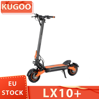 Kugoo LX10+ Electric Scooter 2*1400W Motor 60V 20.8Ah Battery 10 inch Tires 72km/h Max Speed 90km Range Hydraulic Disc Brakes