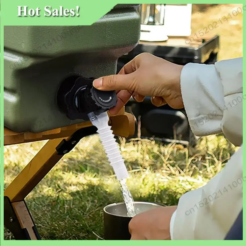 -FDDT 2X Camping Water Container With Spigot, Water Bucket Portable Water Tank For Hiking Picnic BBQ, Emergency Water Jug 12L