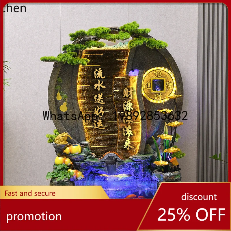 YFY Feature Fountain Water Curtain Wall Water Screen Living Room Balcony Villa Courtyard Company Opening Landscape Ornament