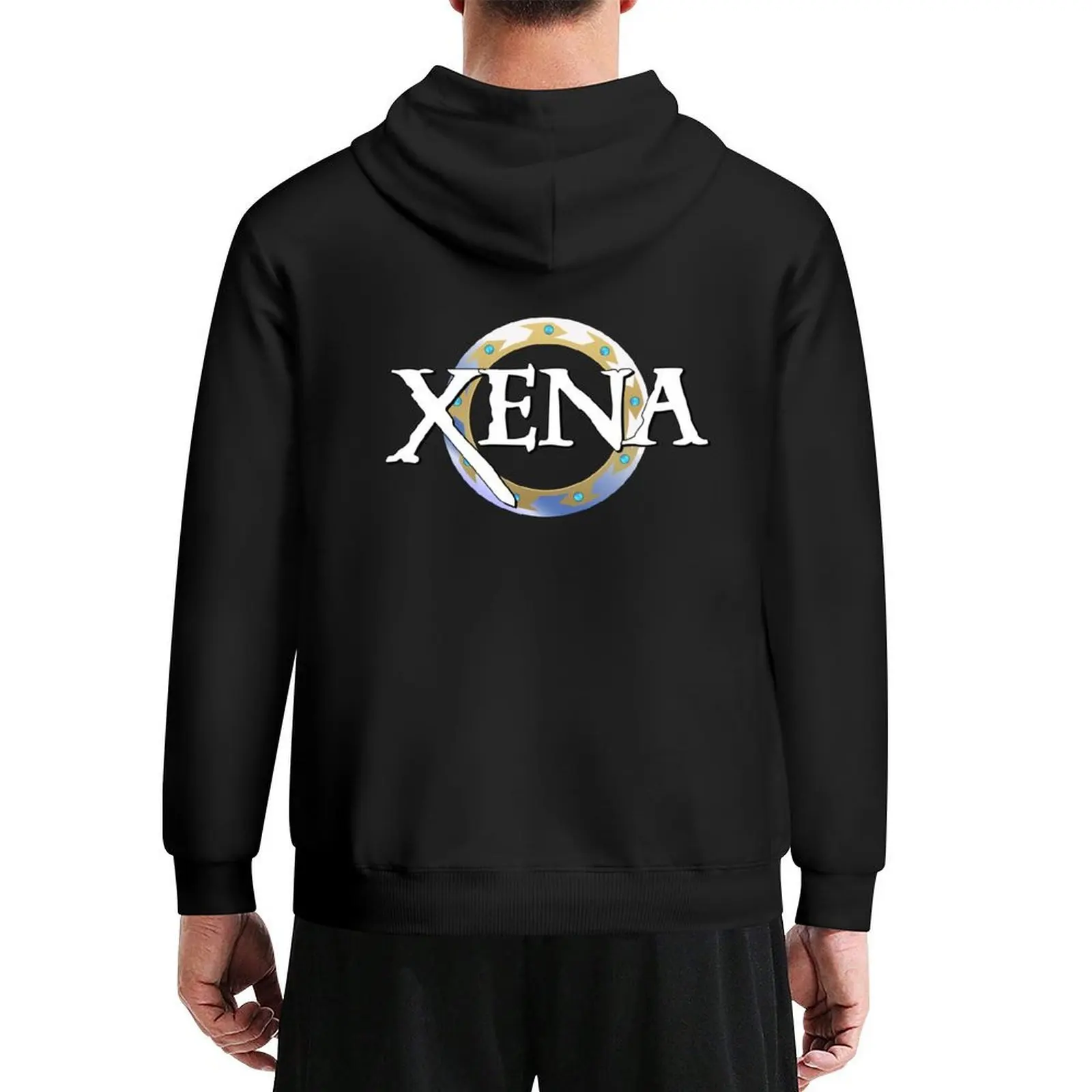 Xena Chakram هوديي ملابس رجالية مقنعين قميص الخريف سترة الرجال بلوزة هوديي للرجال