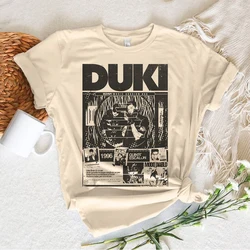 Duki t-shirts women comic Y2K Japanese t-shirts girl streetwear Japanese anime clothing