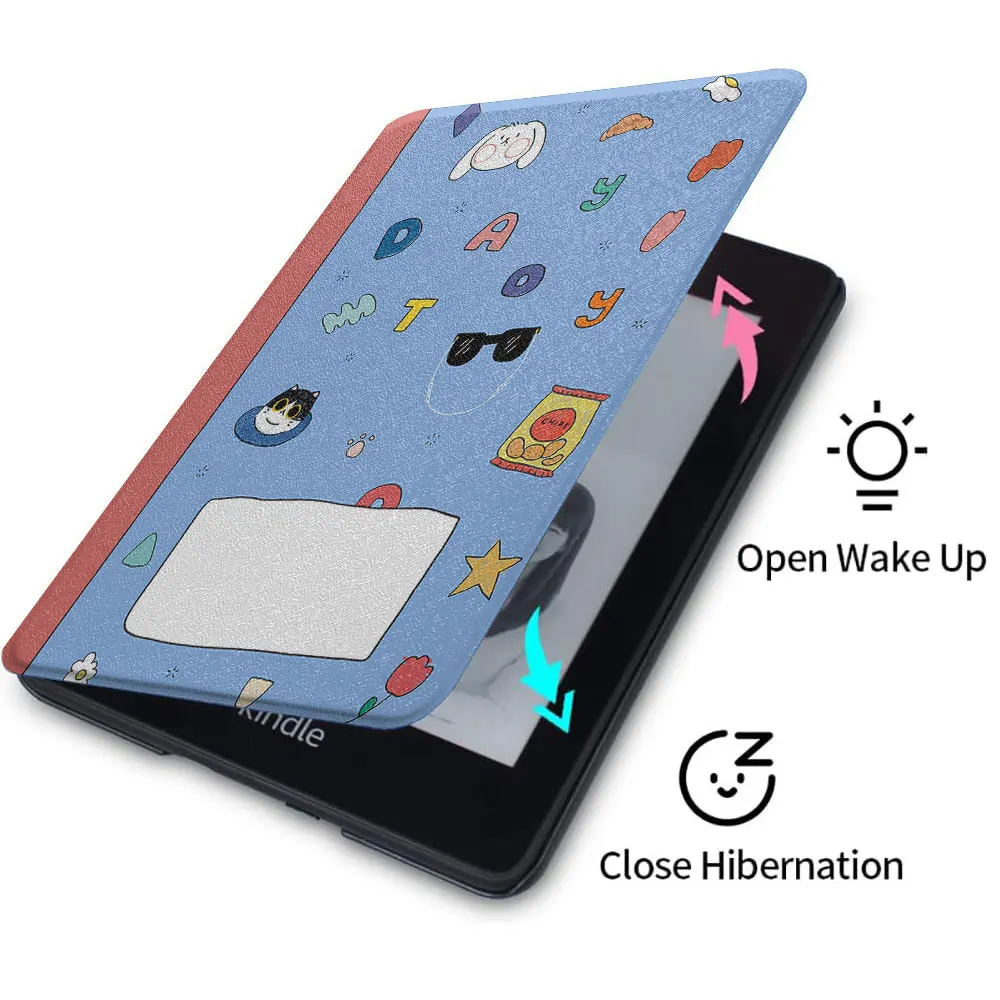 Capa de silicone macio Shell Kindle, estojo recondicionado, Paperwhite 3, 5th, 5th, 11th, 8th Generation, 2021