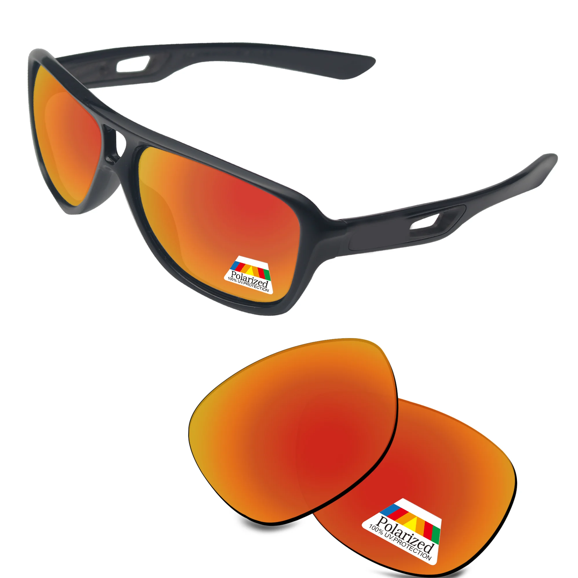 

Rarayvix Polarized Replacement Lenses UV400 Protective Compatible with Costa Del Mar Cook Sunglasses