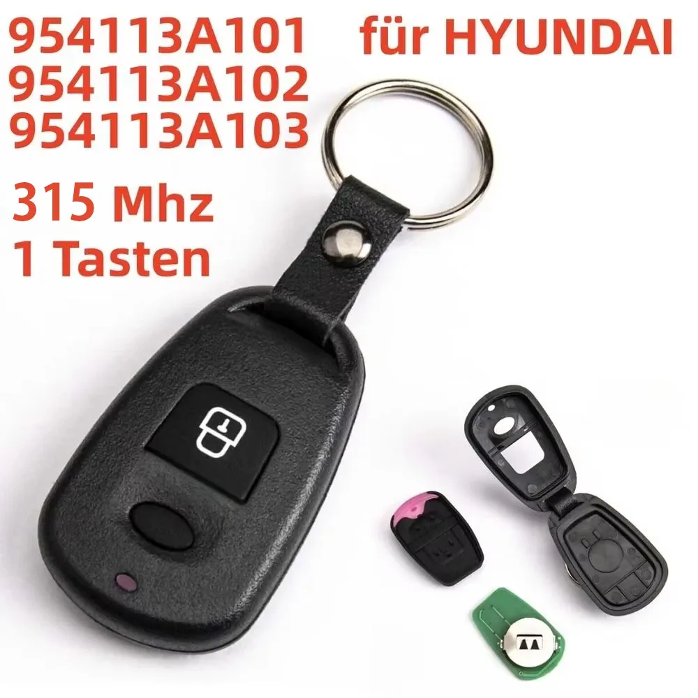 Car Remote Control Should Be Central Anti Theft Key For Hyundai Santa Fe Elantra 954113A101