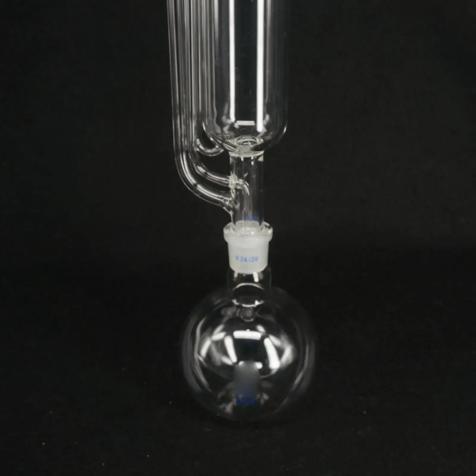 500ml Capacity Borosilicate Glass Upper 50mm Lower 24mm Extraction Apparatus Soxhlet with Coil Condenser Lab Glassware