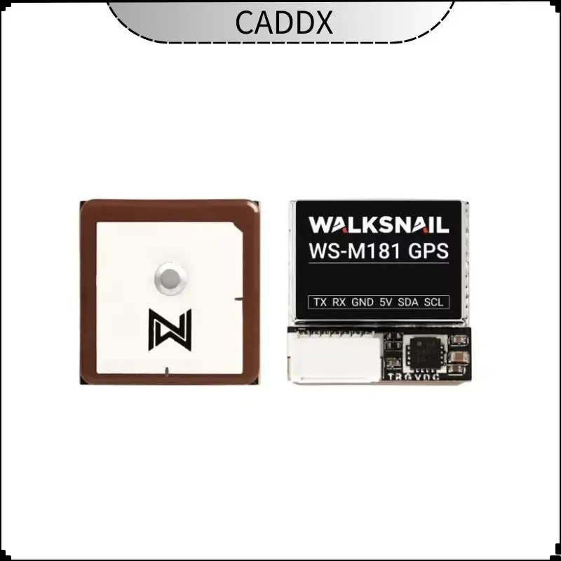 

Walksnail WS-M181 GPS M10 GNSS BUILT-IN QMC5883 Компас Керамическая антенна для радиоуправляемого самолета FPV Фристайл дальнего действия DIY Запчасти