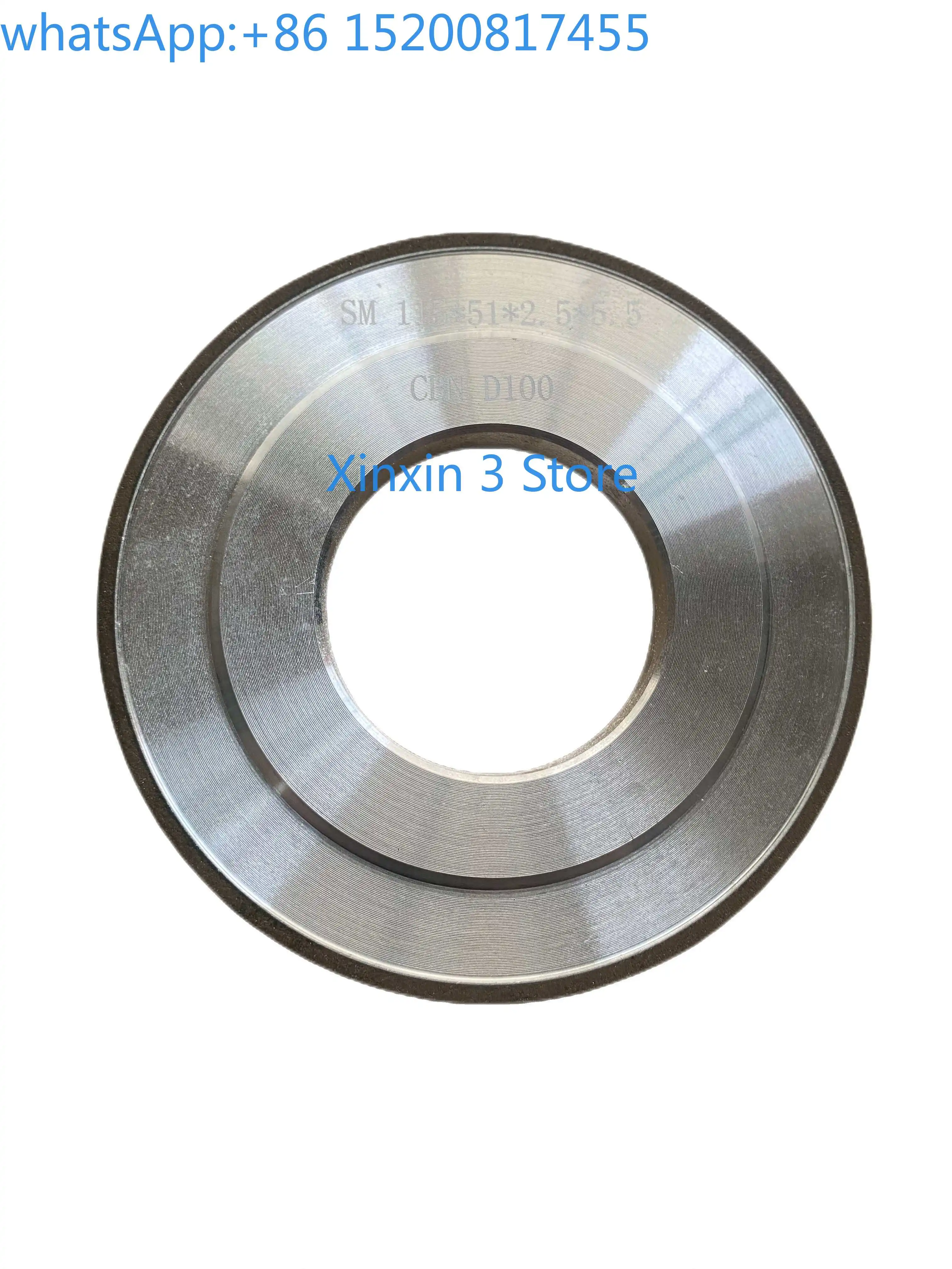 

320with blade leather machine diamond grinding wheel115 × 51hole large shovel leather machine sharpening grinding wheel blade