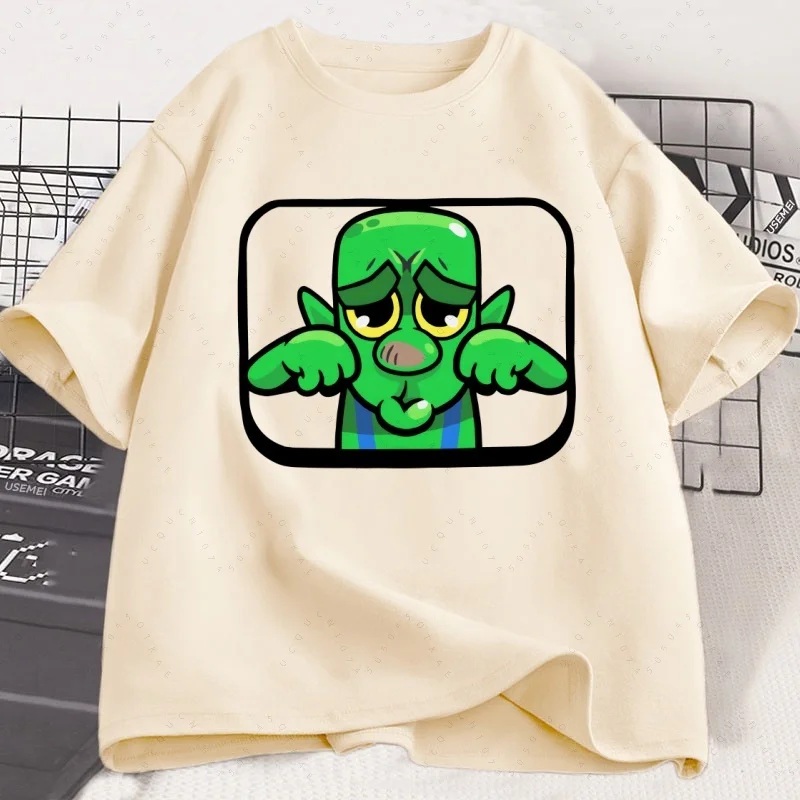 2026 رويال عفريت البكاء تي شيرت للرجال النساء عادية القطن قصير الأكمام تي شيرت الجولة الرقبة صراع رويالز مطبوعة تي شيرت #3