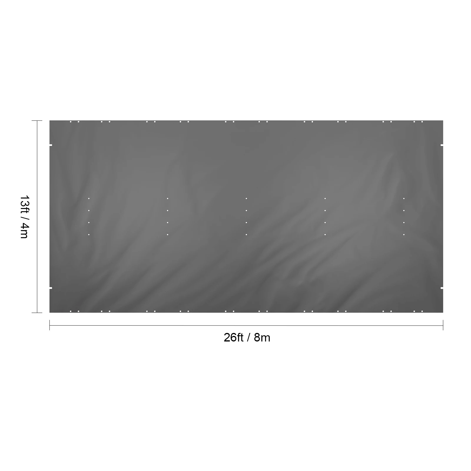 Factory Direct 2026 Pool Safety Cover In-ground PVC Rectangular Solid Charcoal Pool Covers