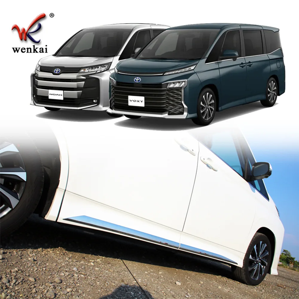 

Подходит для Toyota 22 VOXY, модифицированная дверная накладка для предотвращения столкновений, серия Noah 90, специальные гальванические блестки кузова