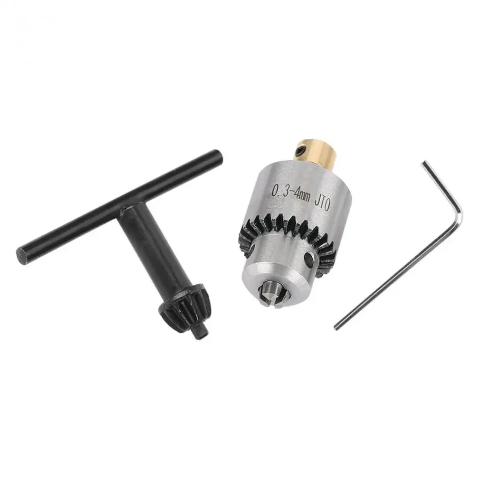 0.3-4mm JTO Micro Drill Chuck Tapered Mounting Micro Motor Drill Chuck Lathe Tool Accessories